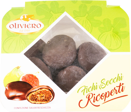 Oliviero Dark Chocolate Covered Figs 5.28 oz