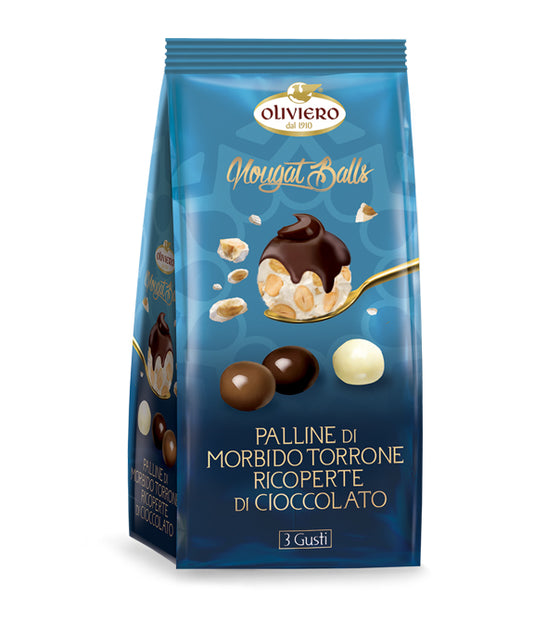 Oliviero Chocolate Caramel Nougat Balls 6.35 oz