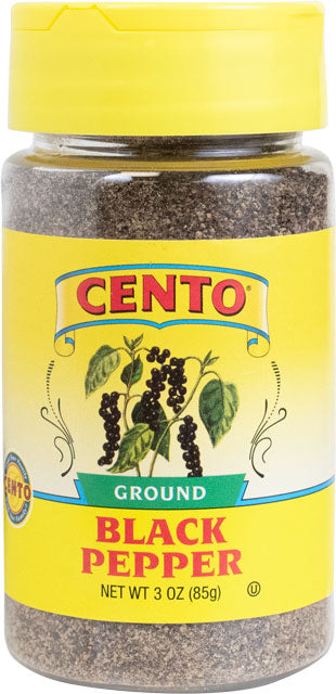 Cento Ground Black Pepper 3 OZ