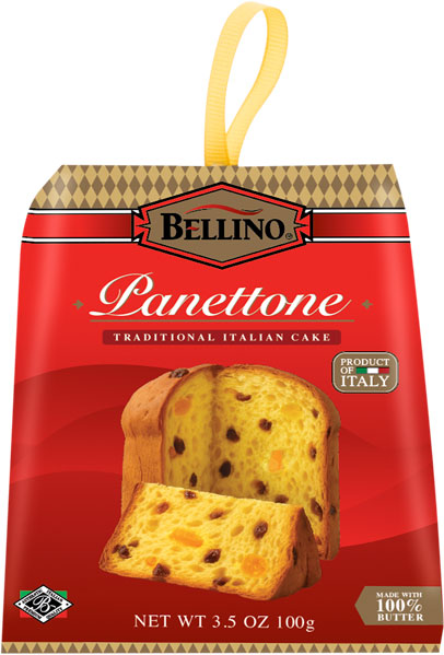 Bellino Mini Traditional Panettone 3.5 OZ