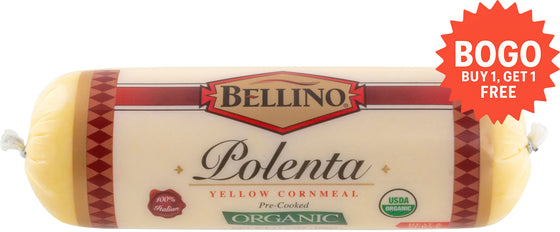 Bellino Organic Pre-Cooked Polenta Tube 17.6 OZ
