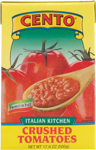 Cento Italian Kitchen Crushed Tomatoes Box 17.6 OZ