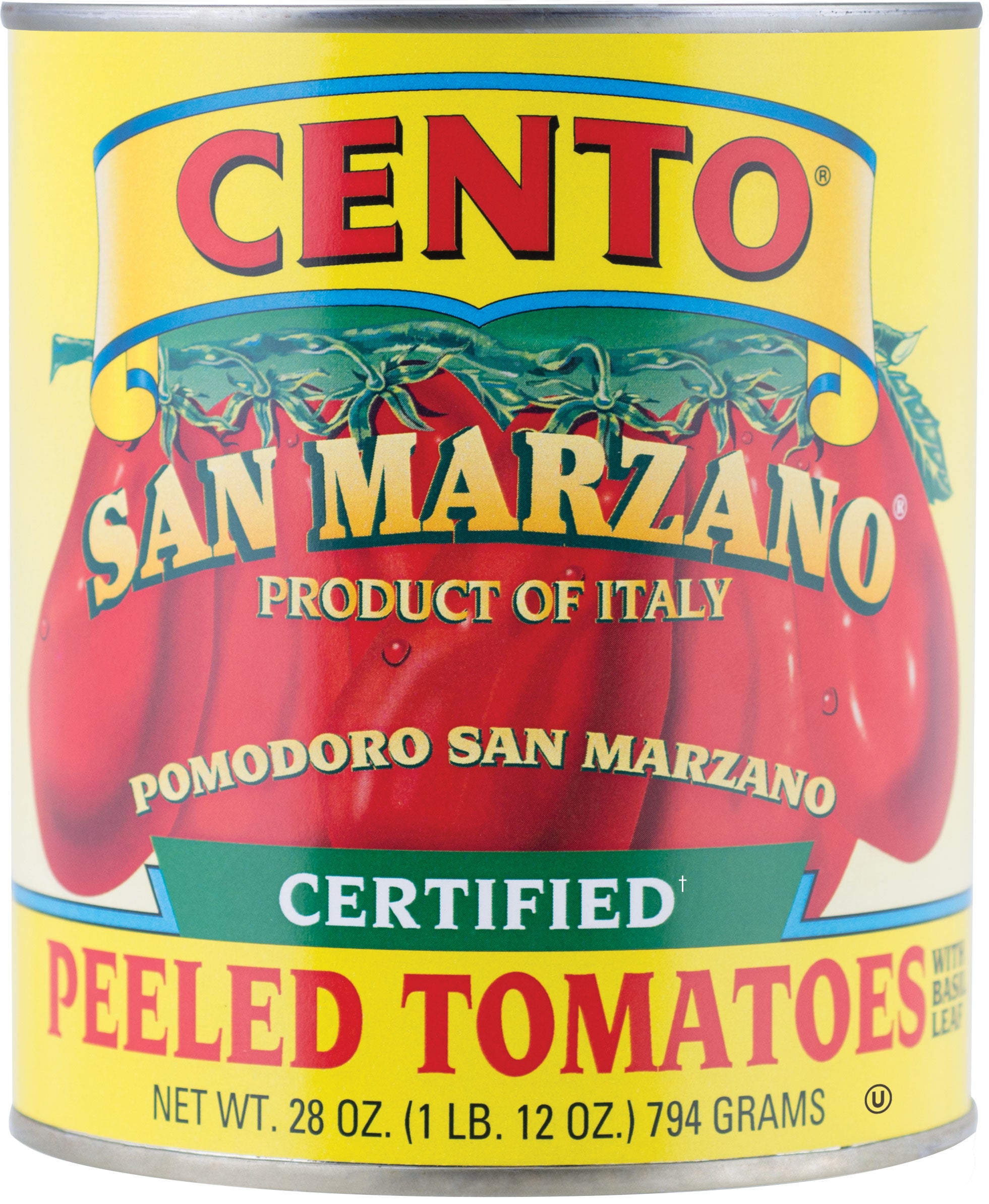 Cento Certified San Marzano Tomatoes 28 OZ