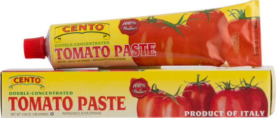 Cento Double Concentrated Tomato Paste Tube  4.56 OZ