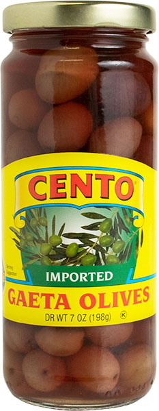 Cento Gaeta Olives 7 OZ