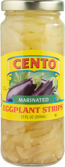 Cento Marinated Eggplant Strips 12 fl oz thumbnail