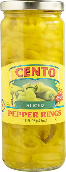 Cento Sliced Pepper Rings 16 FL OZ