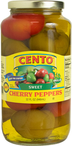 Cento Sweet Cherry Peppers 32 FL OZ