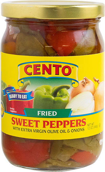 Cento Fried Peppers with Onions 12 OZ