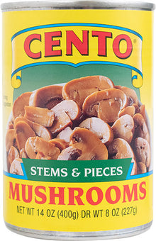 Cento Mushroom Stems & Pieces 8 OZ thumbnail