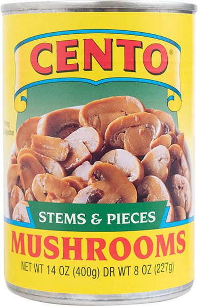 Cento Mushroom Stems & Pieces 8 OZ