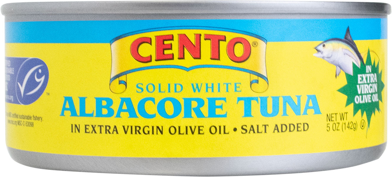 Cento Albacore Tuna Fish in Extra Virgin Olive Oil 5 OZ