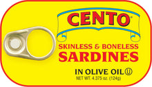 Cento Skinless & Boneless Sardines in Olive Oil 4.375 OZ thumbnail