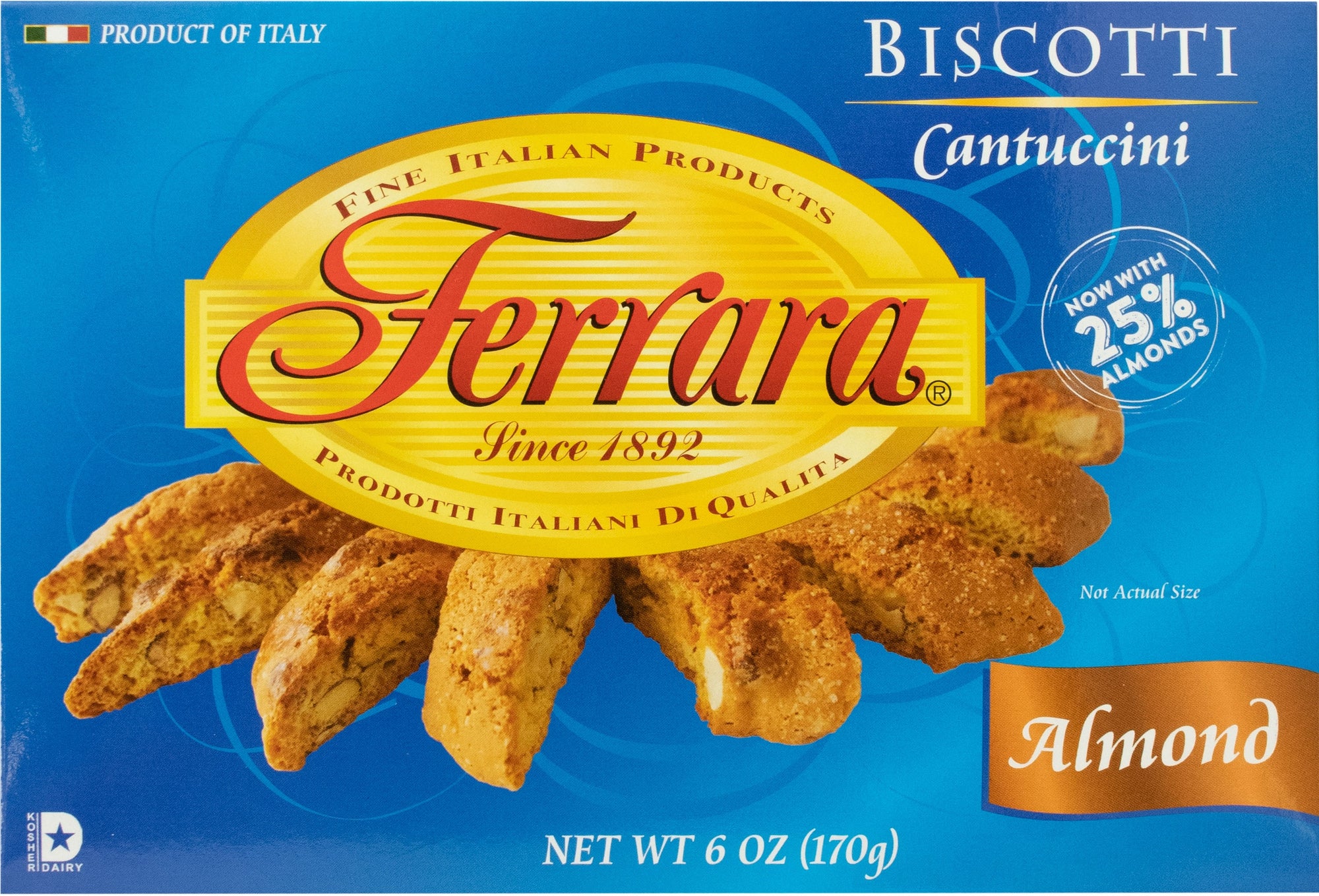 Ferrara Almond Biscotti  6 OZ