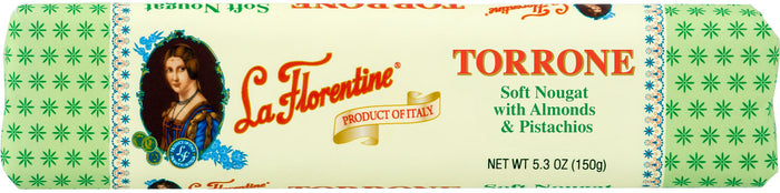 La Florentine Soft Nougat with Almonds & Pistachios 5.3 OZ