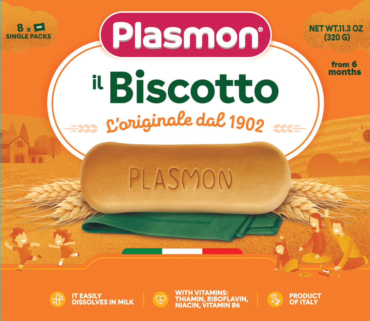 Plasmon Biscuits 11.3 OZ