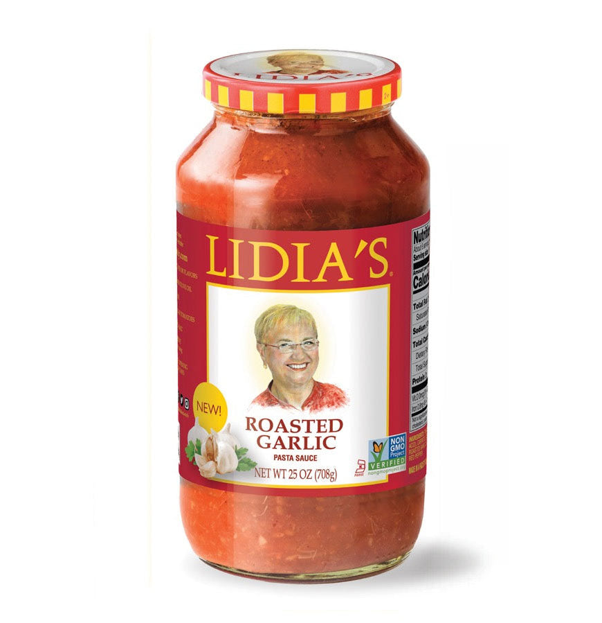 Lidia's Roasted Garlic Pasta Sauce 25 OZ