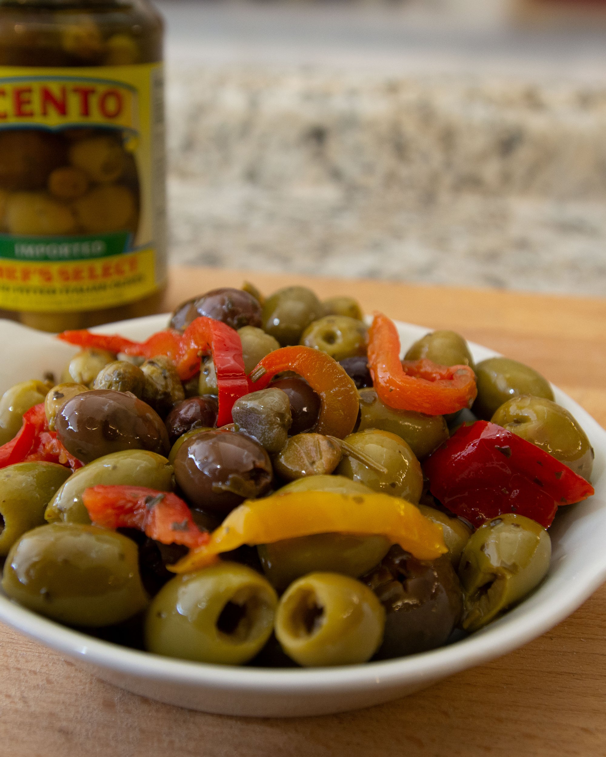 Cento Imported Chef's Select Pitted Olives 11.6 OZ