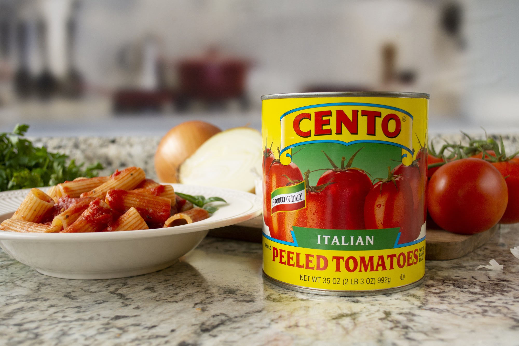 Cento Italian Whole Peeled Plum Tomatoes 35 OZ