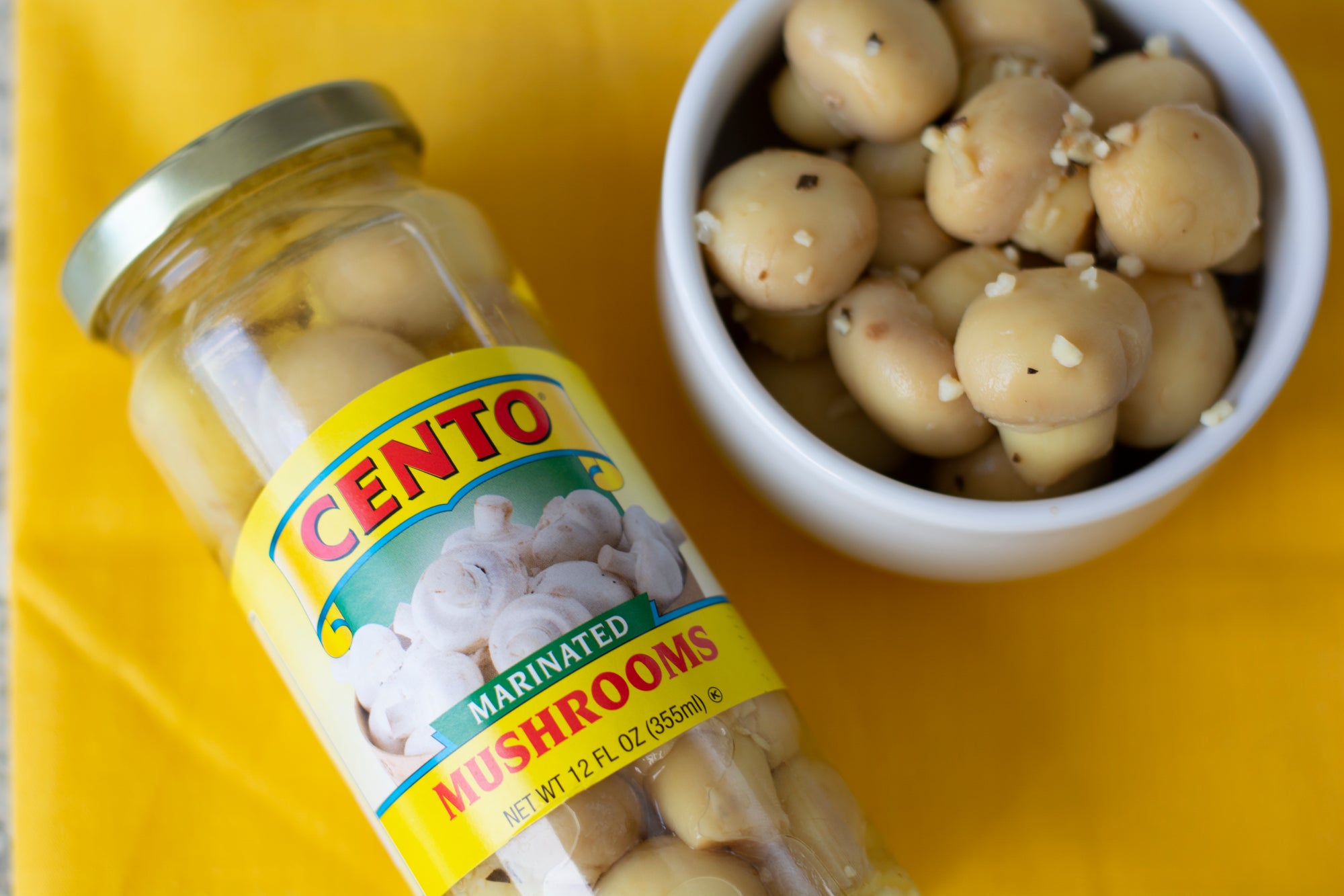 Cento Marinated Mushrooms 12 FL OZ