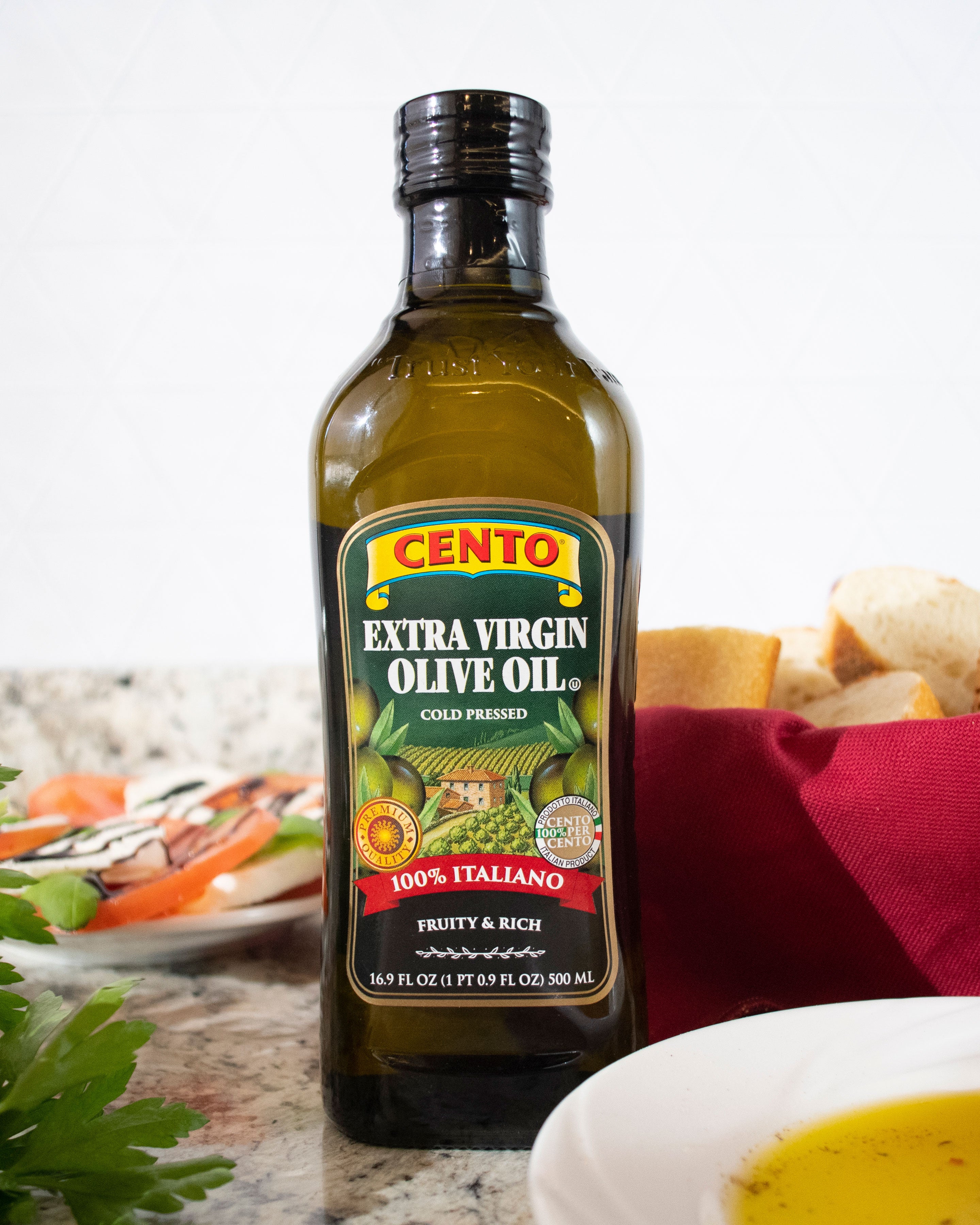 Cento 100% Italiano Extra Virgin Olive Oil 16.9 OZ