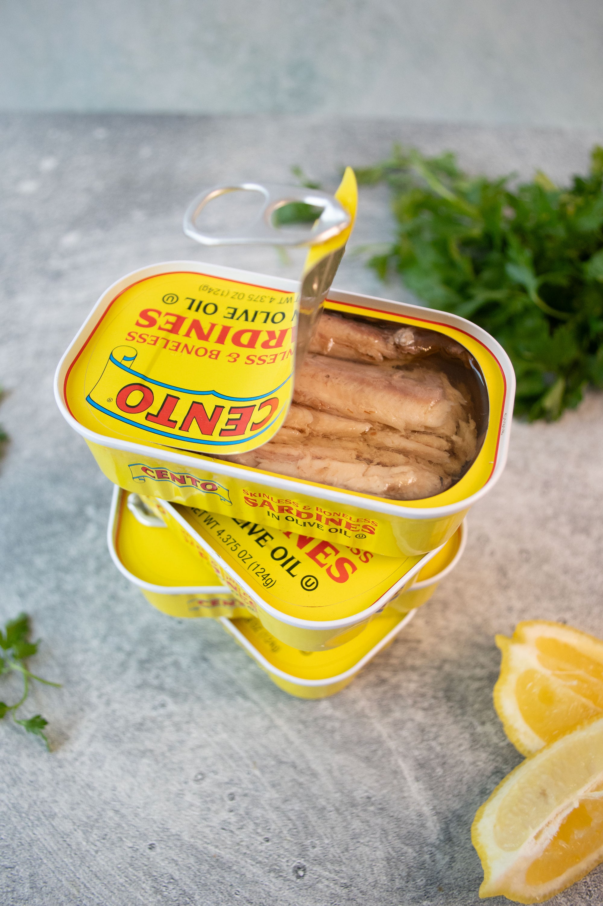 Cento Skinless & Boneless Sardines in Olive Oil 4.375 OZ