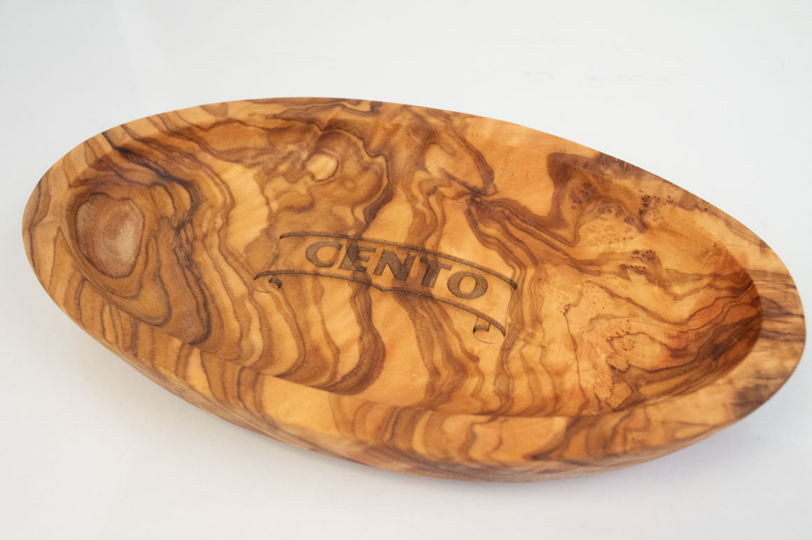 Cento Olive Wood Dipping Dish