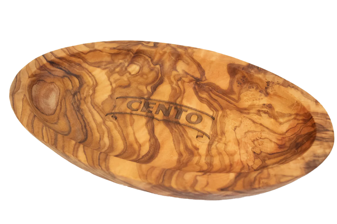Cento Olive Wood Dipping Dish