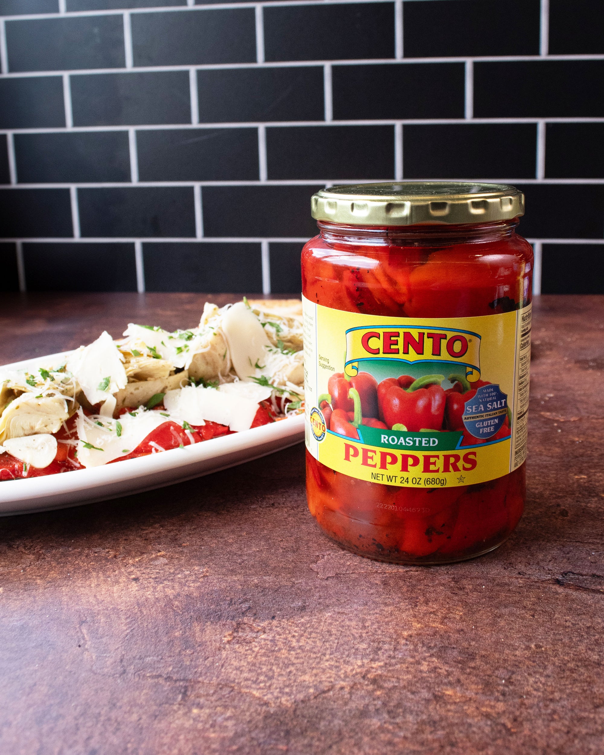 Cento Roasted Peppers 24 OZ