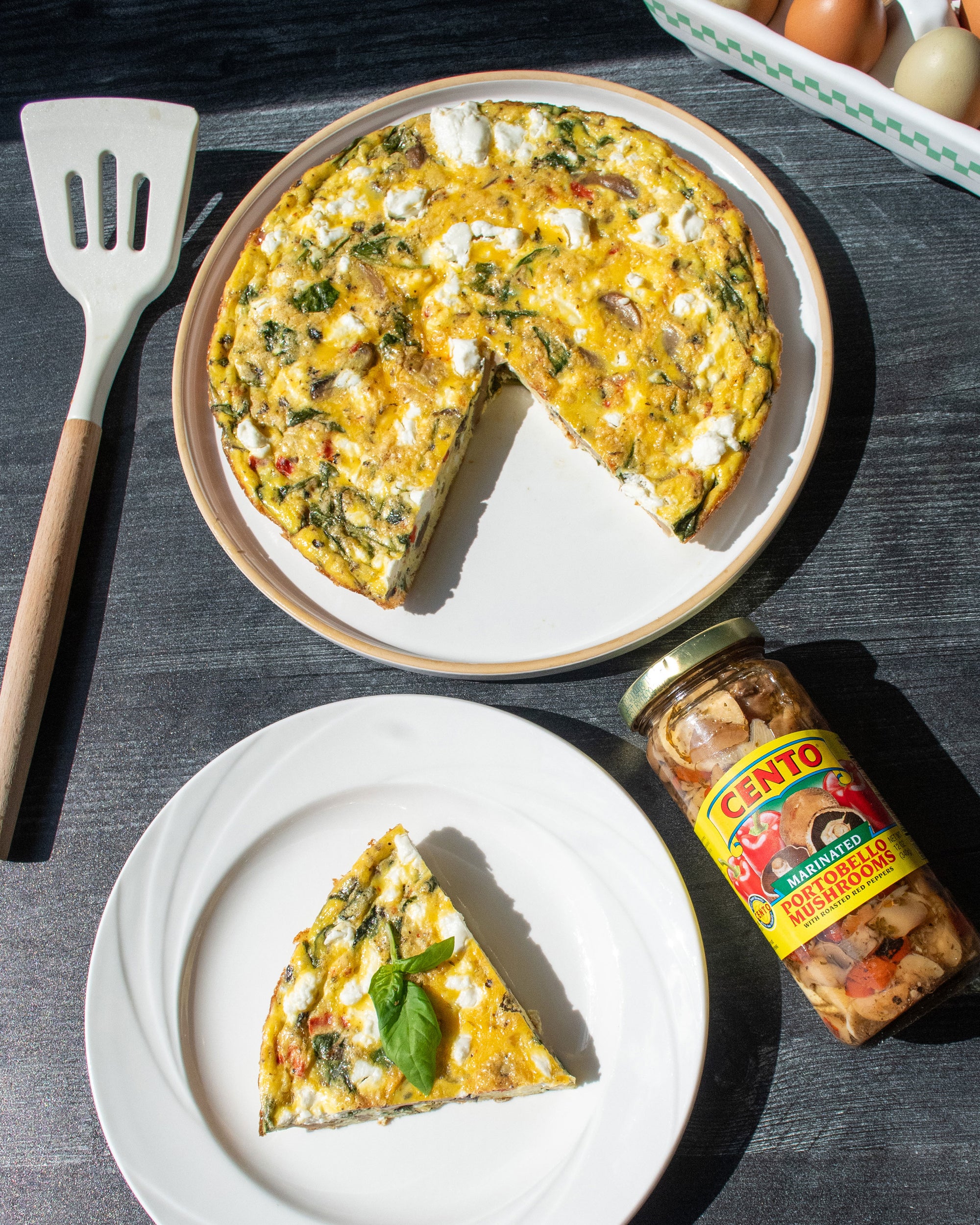 Cento Marinated Portobello Mushrooms with Roasted Red Peppers 12 OZ