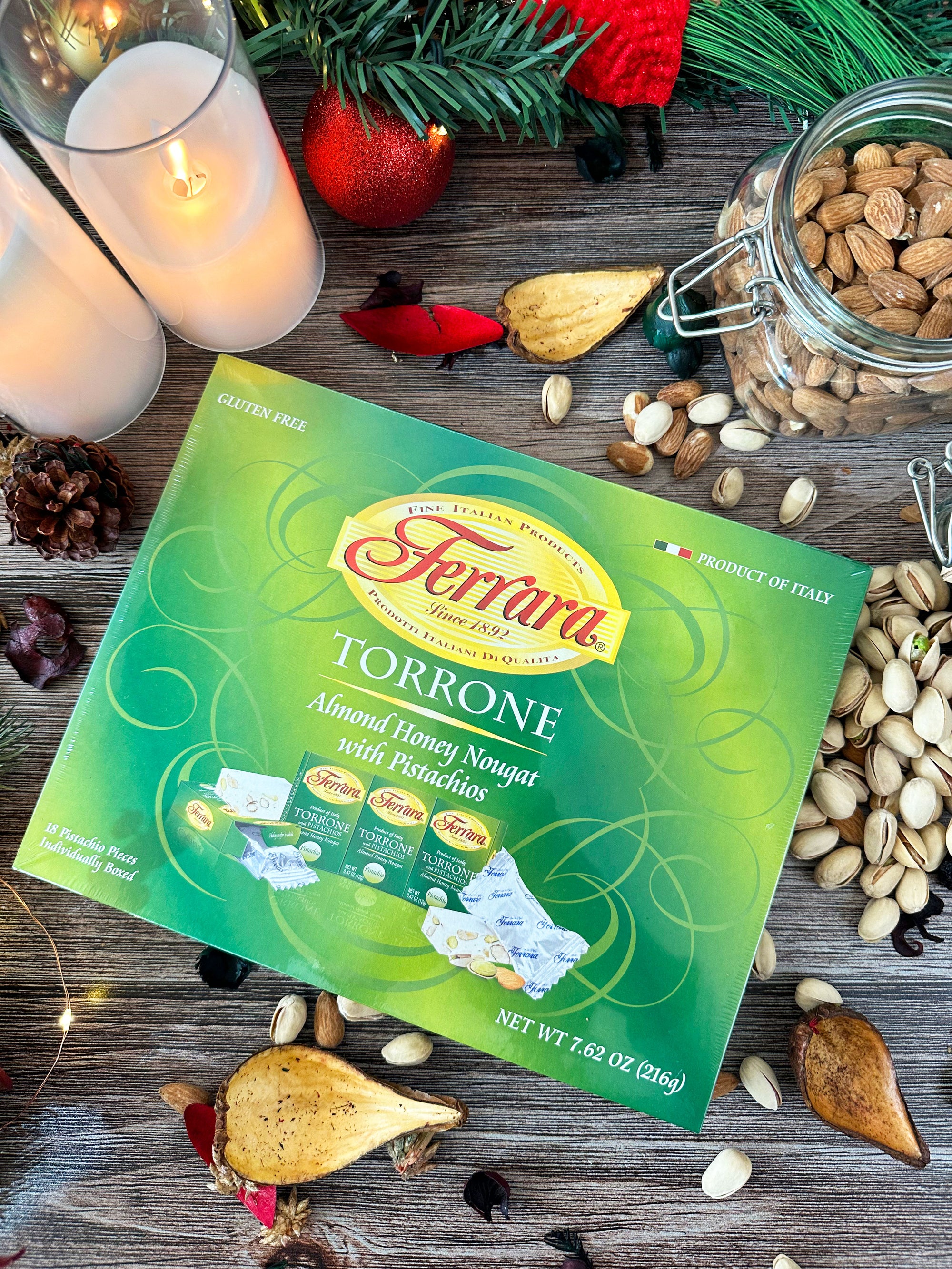 Ferrara Pistachio Torrone 18 PC