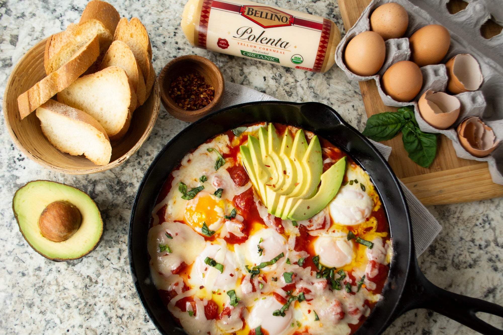 Bellino Organic Pre-Cooked Polenta Tube 17.6 OZ