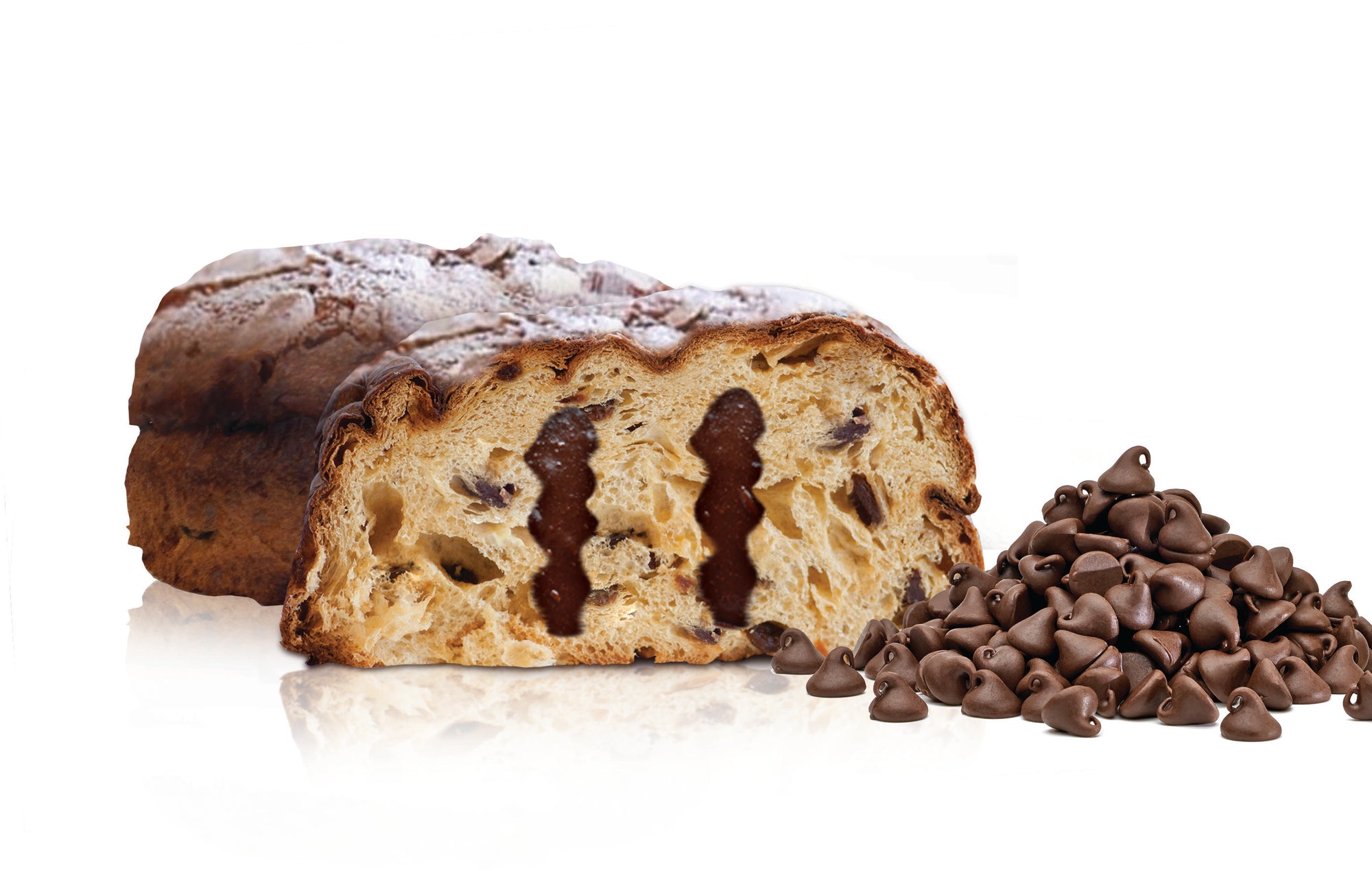 Bellino D'Oro Cioccolato Panettone Chocolate Filled 26.45 OZ