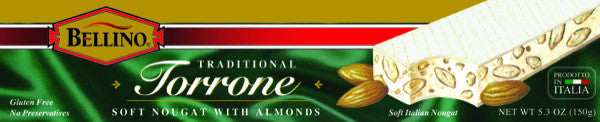 Bellino Soft Torrone Bar  5.3 OZ