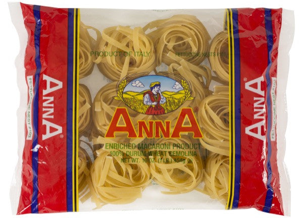 Anna Fettuccine Nests  1 LB