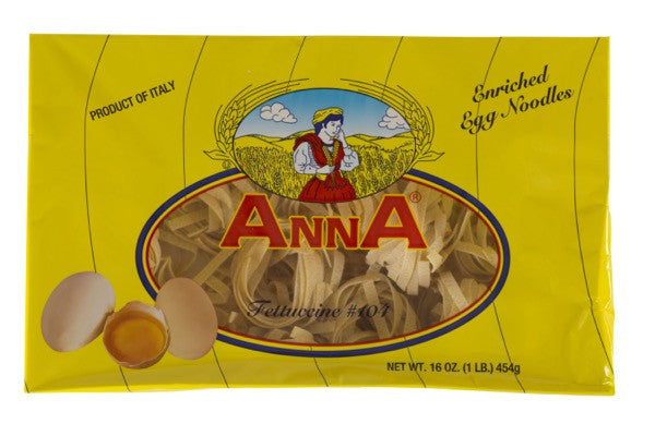 Anna Egg Fettuccine Nests  1 LB
