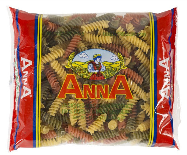 Anna Tricolor Fusilli  1 LB