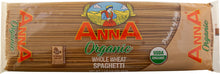 Anna Organic Whole Wheat Spaghetti 1 lb thumbnail