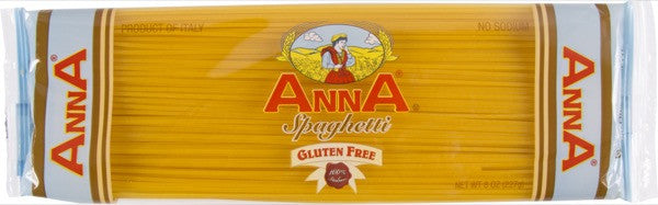 Anna Gluten Free Spaghetti  8 OZ