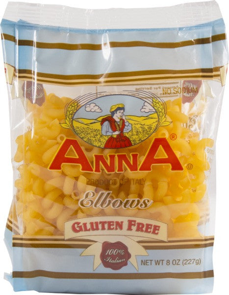 Anna Gluten Free Elbows 8 OZ