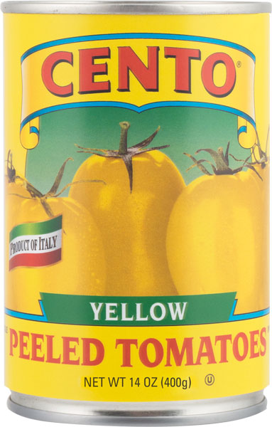 Cento Yellow Whole Peeled Tomatoes 14 OZ