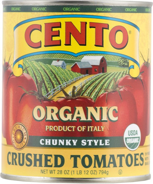 Cento Organic Italian Crushed Tomatoes 28 OZ