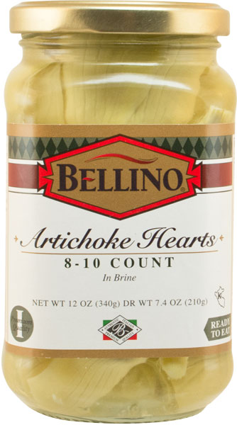 Bellino Artichokes in Brine 8-10 12 OZ