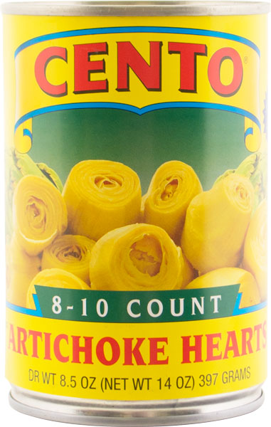 Cento Artichokes in Brine 8-10 14 OZ
