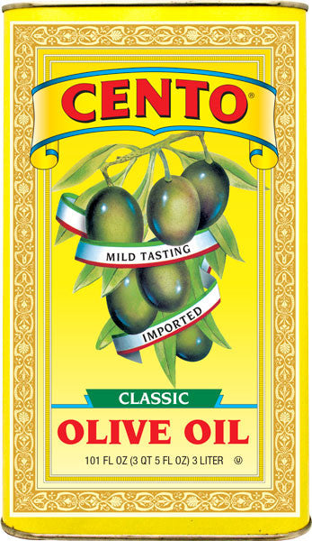 Cento Classic Olive Oil Tin 101 FL OZ