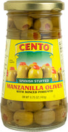 Cento Spanish Stuffed Manzanilla Olives 5.75 OZ