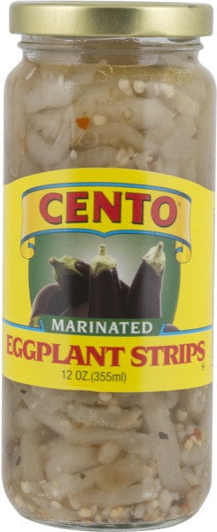 Cento Marinated Eggplant Strips 12 fl oz