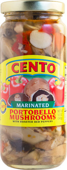 Cento Marinated Portobello Mushrooms with Roasted Red Peppers 12 OZ thumbnail