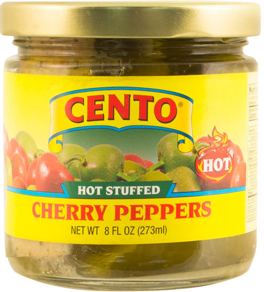 Cento Hot Stuffed Peppers 8 FL OZ