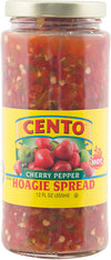 Cento Diced Hot Cherry Pepper Hoagie Spread 12 FL OZ